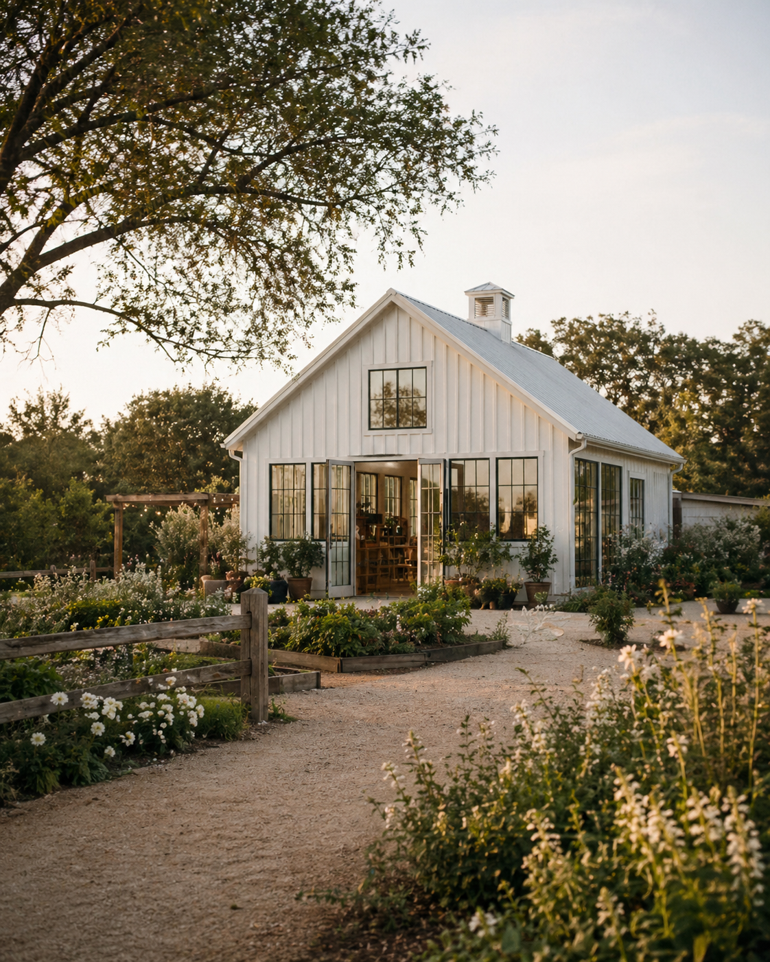The Eden House building and gardens